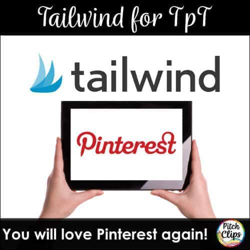 Are you a teachers pay teachers seller looking to drive traffic to your blog and/or website? Look to Tailwind! It will change your game! #pitchclips